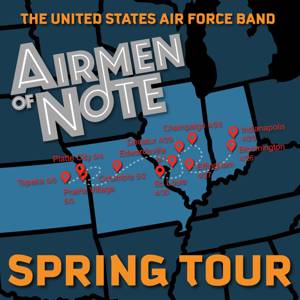 Platte County Band Hosts Air Force's Airmen of Note On Their 2025 Spring Tour